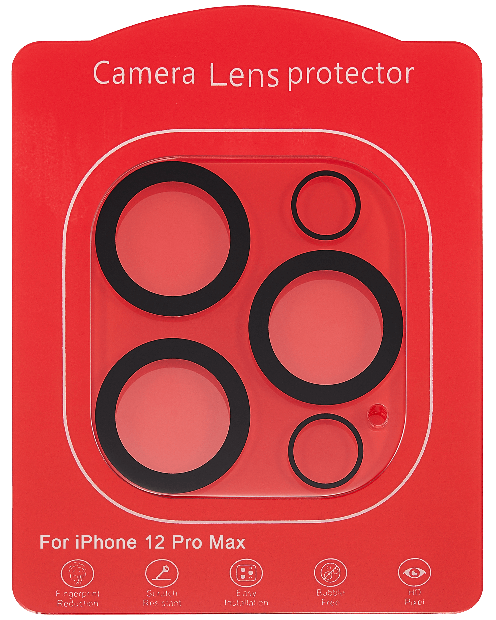 Casper Kameraglas Protector für iPhone 12 Pro Max (Crystal Full Abdeckung) – Bild 2