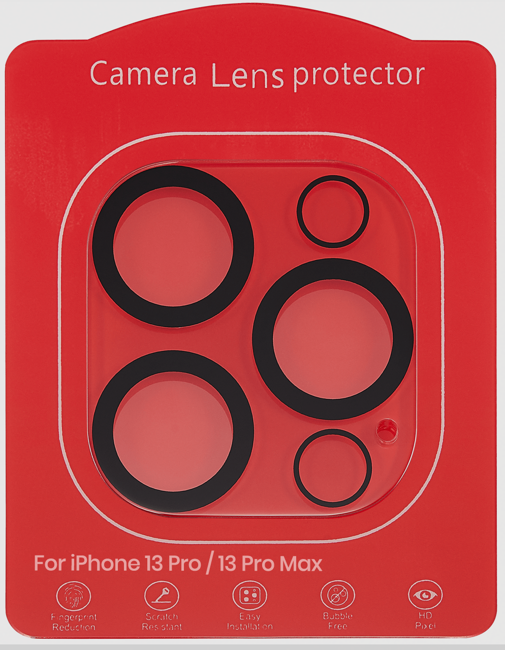 Casper Kameraglas Protector für iPhone 13 Pro / 13 Pro Max (Crystal Full Abdeckung) – Bild 2