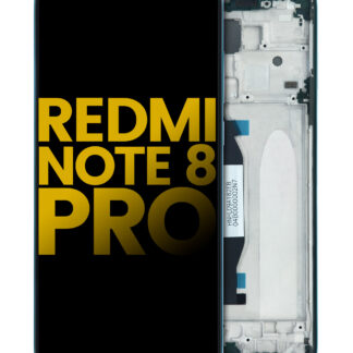 LCD Display mit Rahmen für Xiaomi Redmi Note 8 Pro (professionell aufgearbeitet) (Green (Grün))