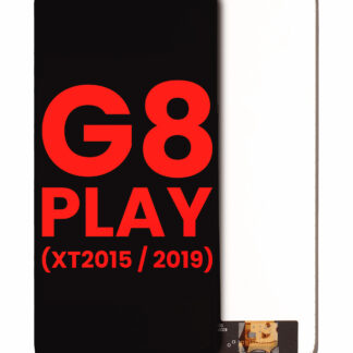 LCD Display ohne Rahmen für Motorola Moto G8 Play (XT2015 / 2019) (Aftermarket Plus: Incell) (Black (Schwarz))