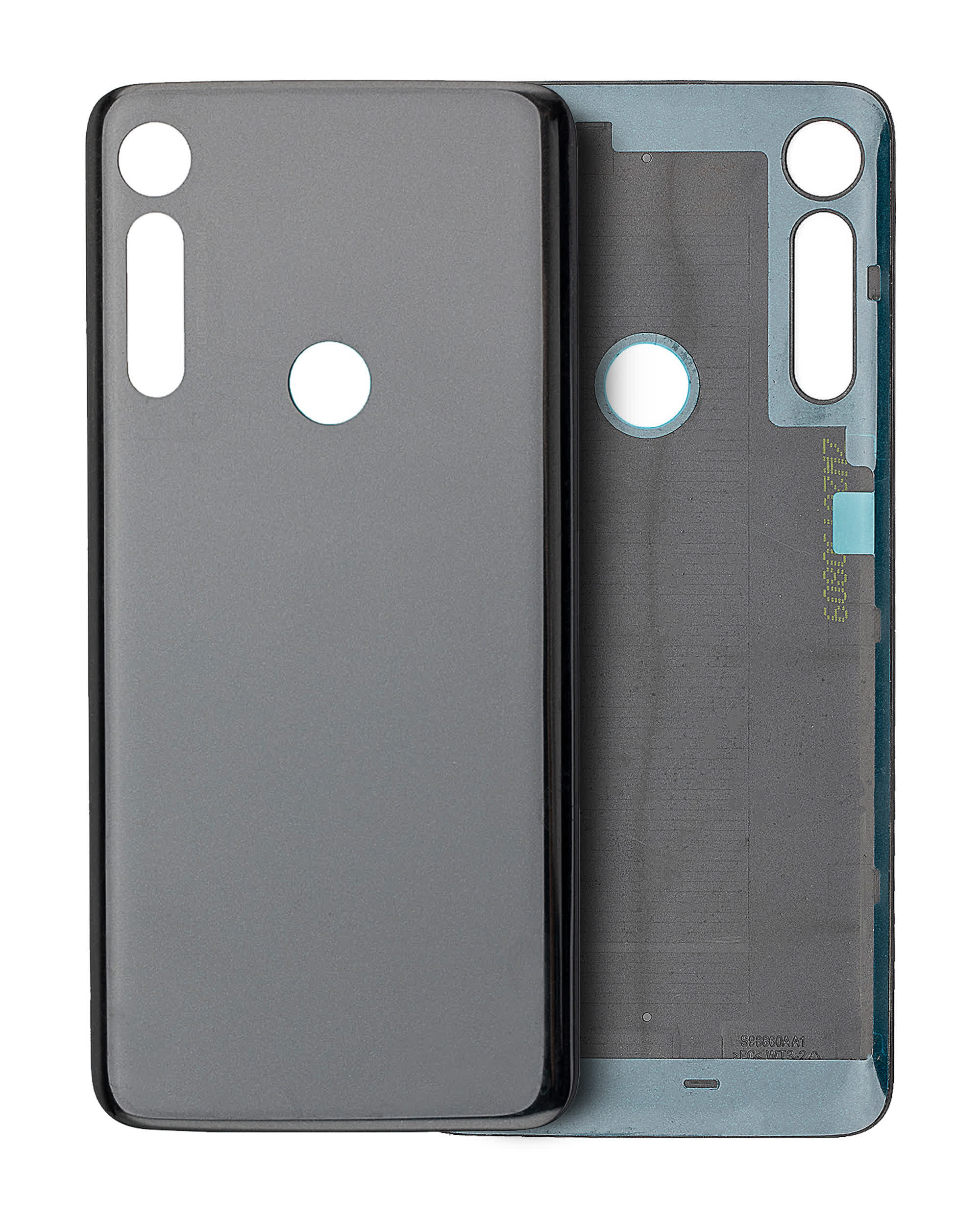 Rückdeckelglas für Motorola Moto G8 Play (XT2015 / 2019) (Black Onyx)