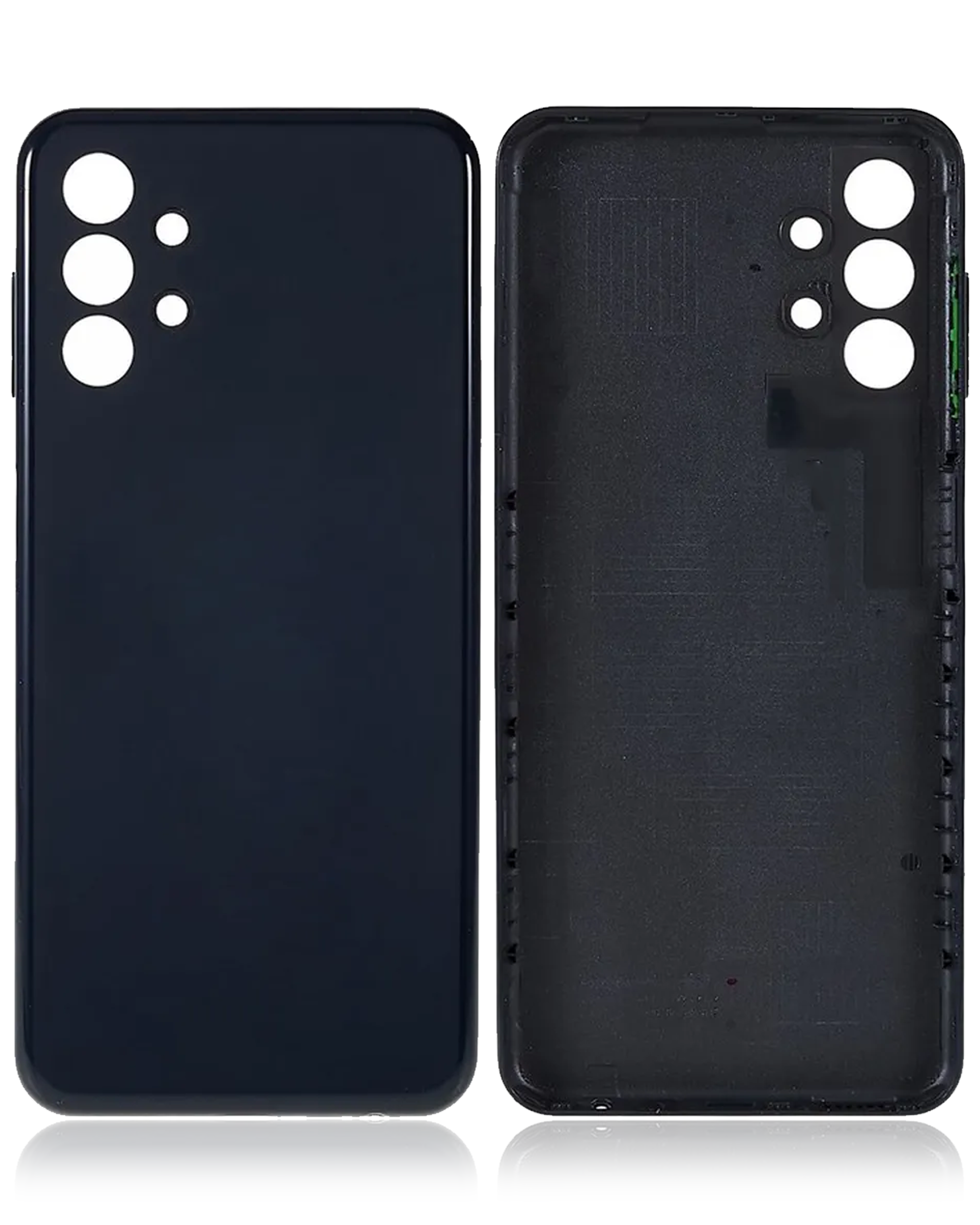 Rückdeckelglas für Samsung Galaxy A13 (A135 / 2022) (Aftermarket Plus) (Black (Schwarz)) – Bild 4