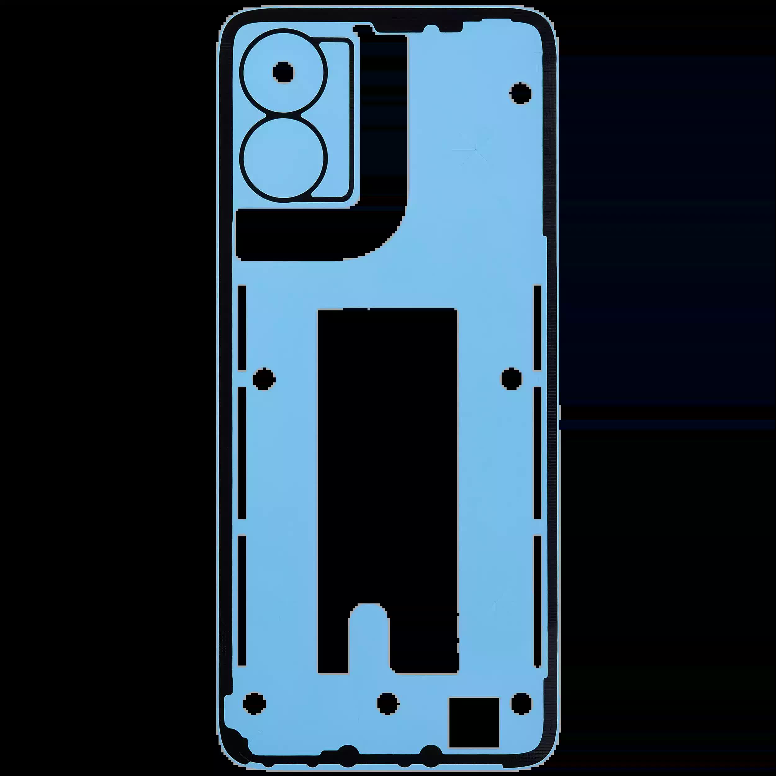 Rückdeckel Klebefolie für Motorola Moto G Play (XT2413 / 2024) (Original)