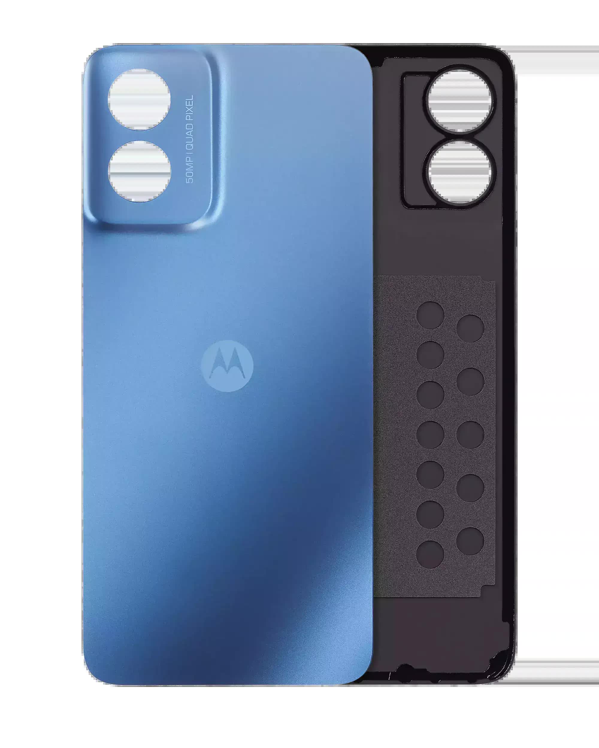 Rückdeckelglas für Motorola Moto G Play (XT2413 / 2024) (Original) (Coronet Blue)