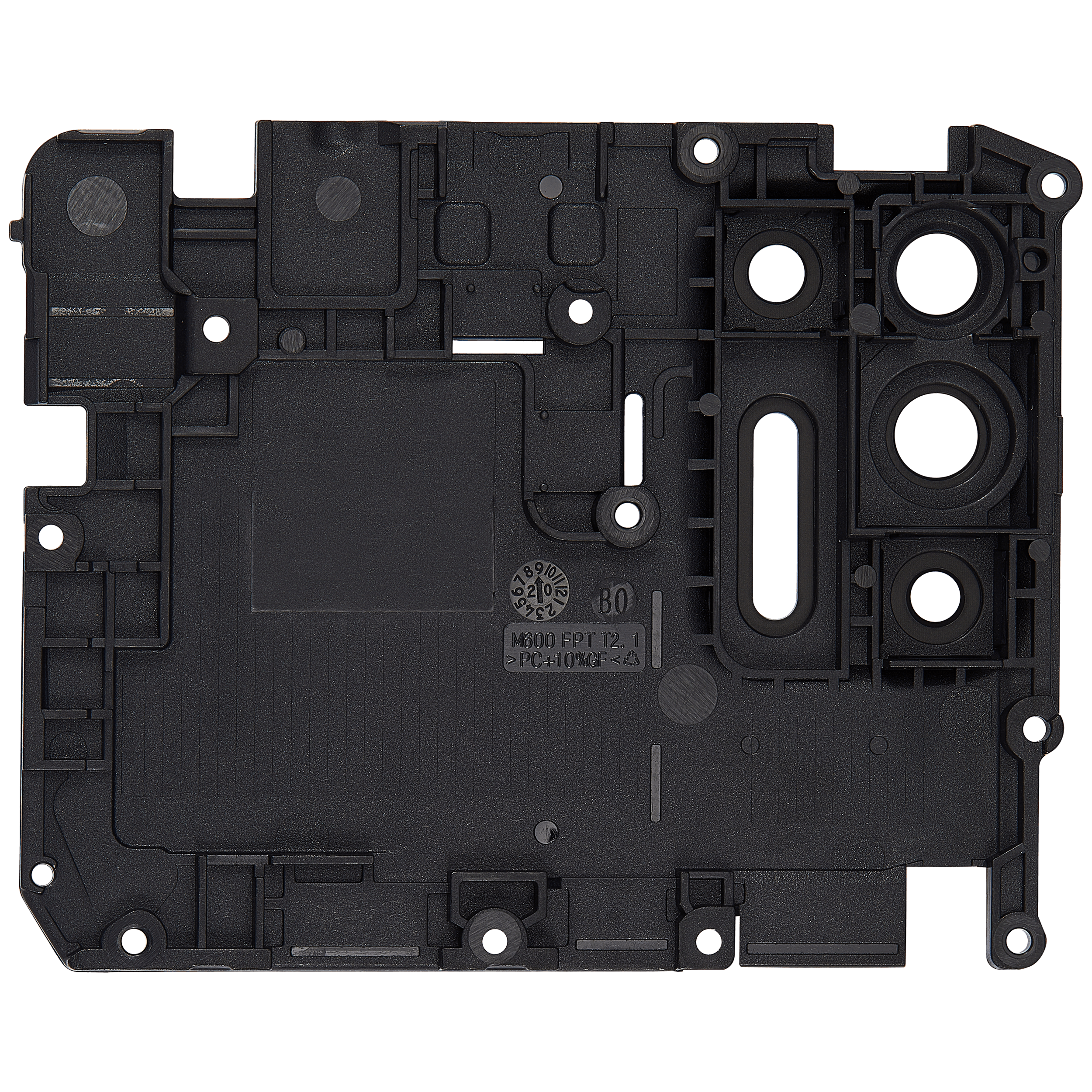 Antenne Abdeckung mit Rückkamera-Glas für Motorola Moto G9 Plus (XT2087 / 2020) (Indigo Blue) – Bild 3