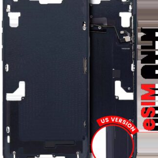 Mittelrahmen mit Kleinteilen für iPhone 14 Plus (US-Version) (Aftermarket Plus) (Midnight)