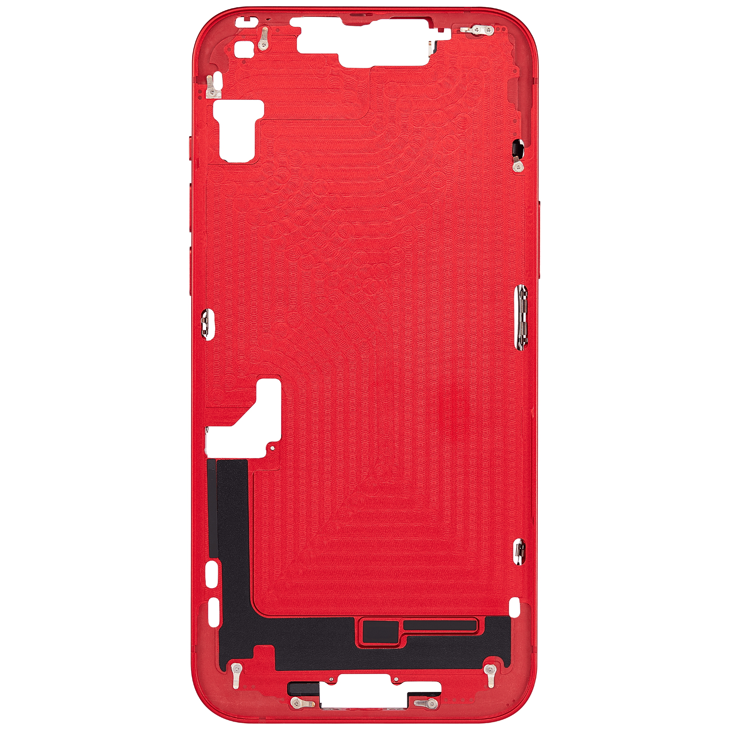 Mittelrahmen mit Kleinteilen für iPhone 14 Plus (US-Version) (Aftermarket Plus) (Red (Rot)) – Bild 4