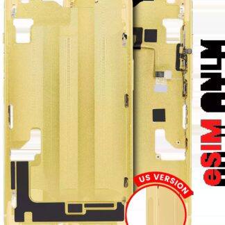 Mittelrahmen mit Kleinteilen für iPhone 14 Plus (US-Version) (Aftermarket Plus) (Yellow)