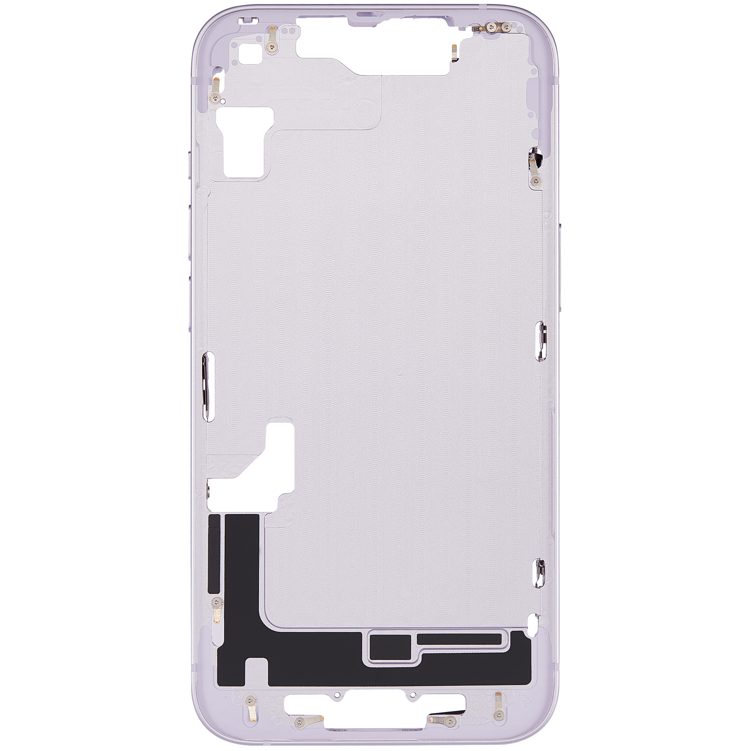 Mittelrahmen mit Kleinteilen für iPhone 14 (EU / globale Version) (Aftermarket Plus) (Purple (Violett)) – Bild 4