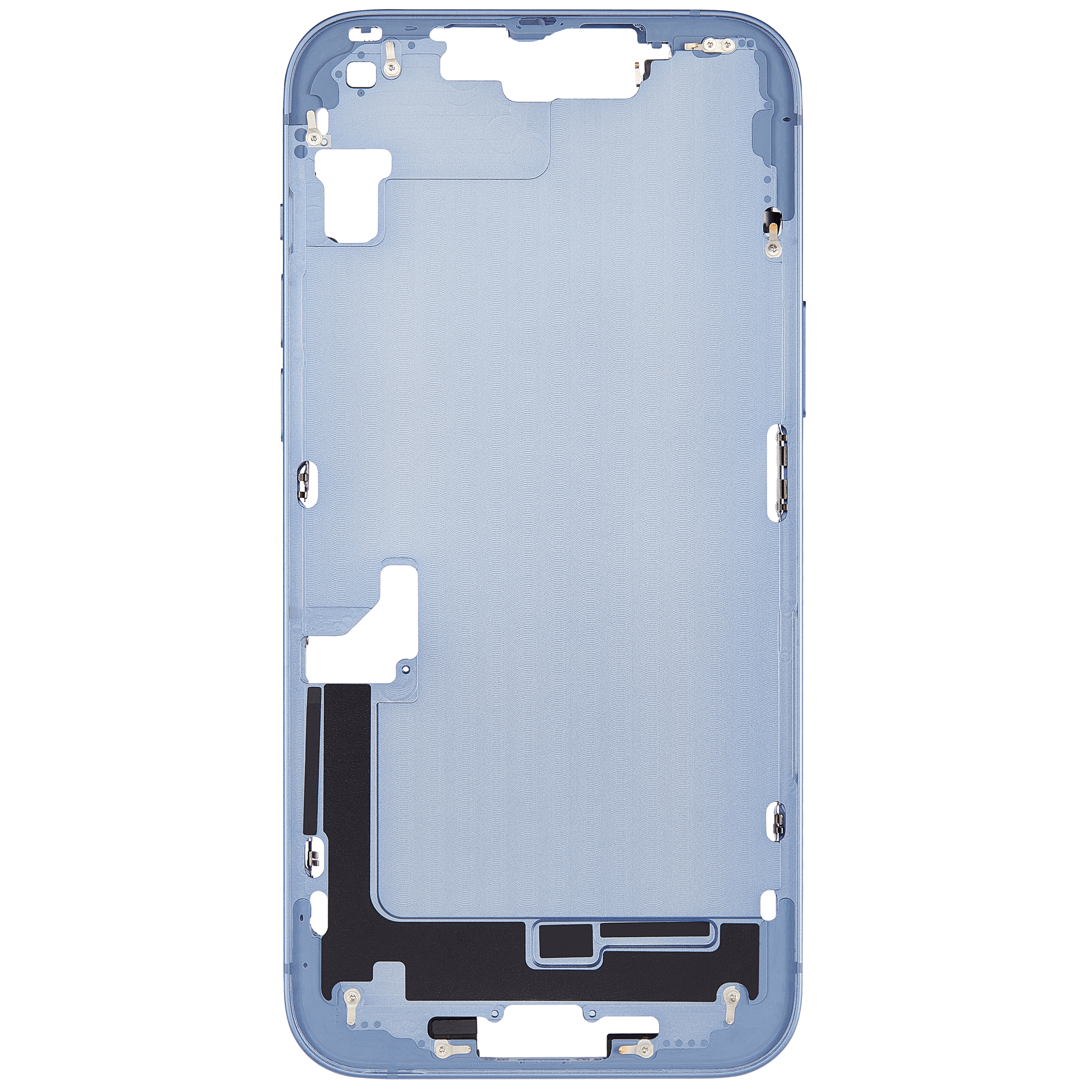 Mittelrahmen mit Kleinteilen für iPhone 14 Plus (EU / globale Version) (Aftermarket Plus) (Blue (Blau)) – Bild 4