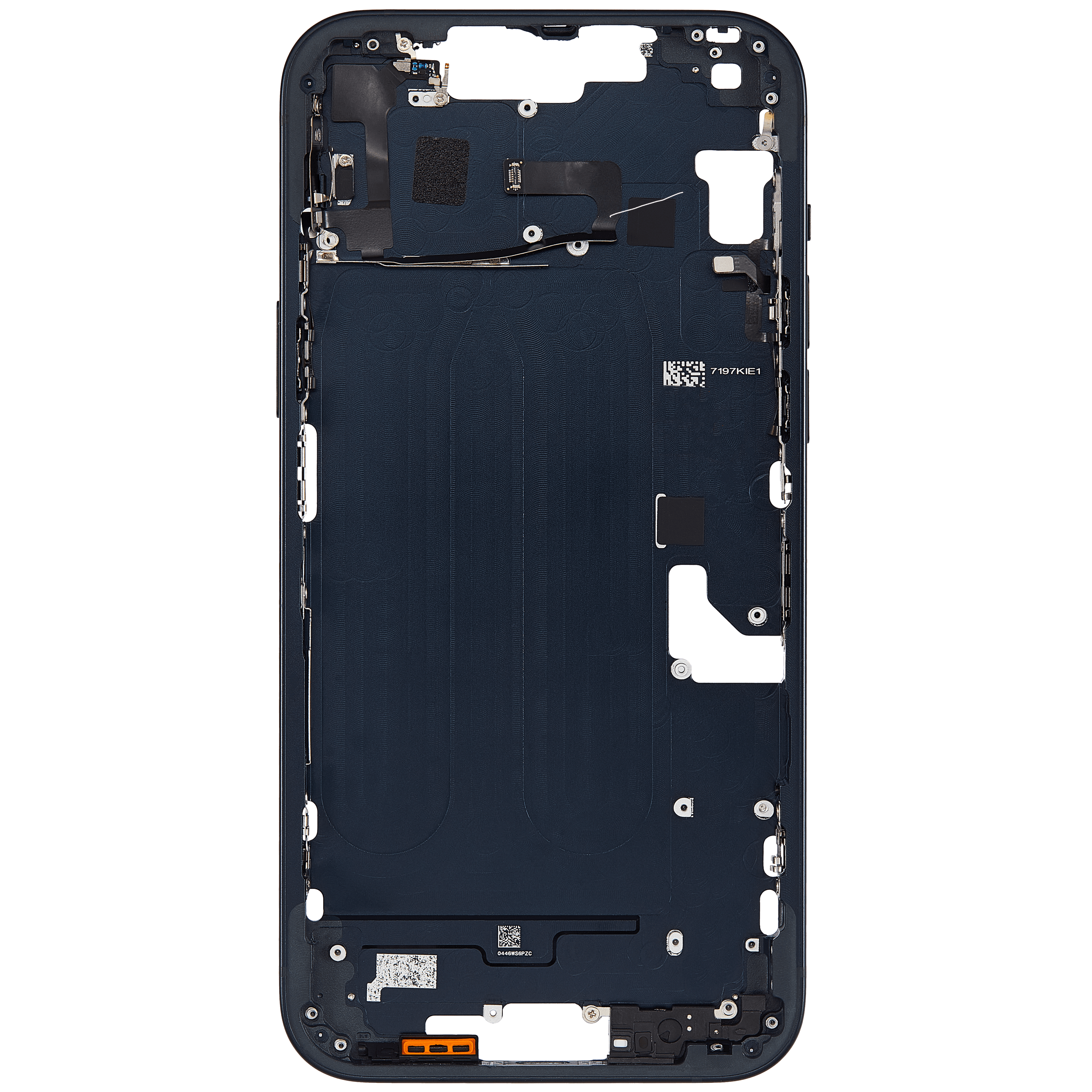 Mittelrahmen mit Kleinteilen für iPhone 14 Plus (EU / globale Version) (Aftermarket Plus) (Midnight) – Bild 4