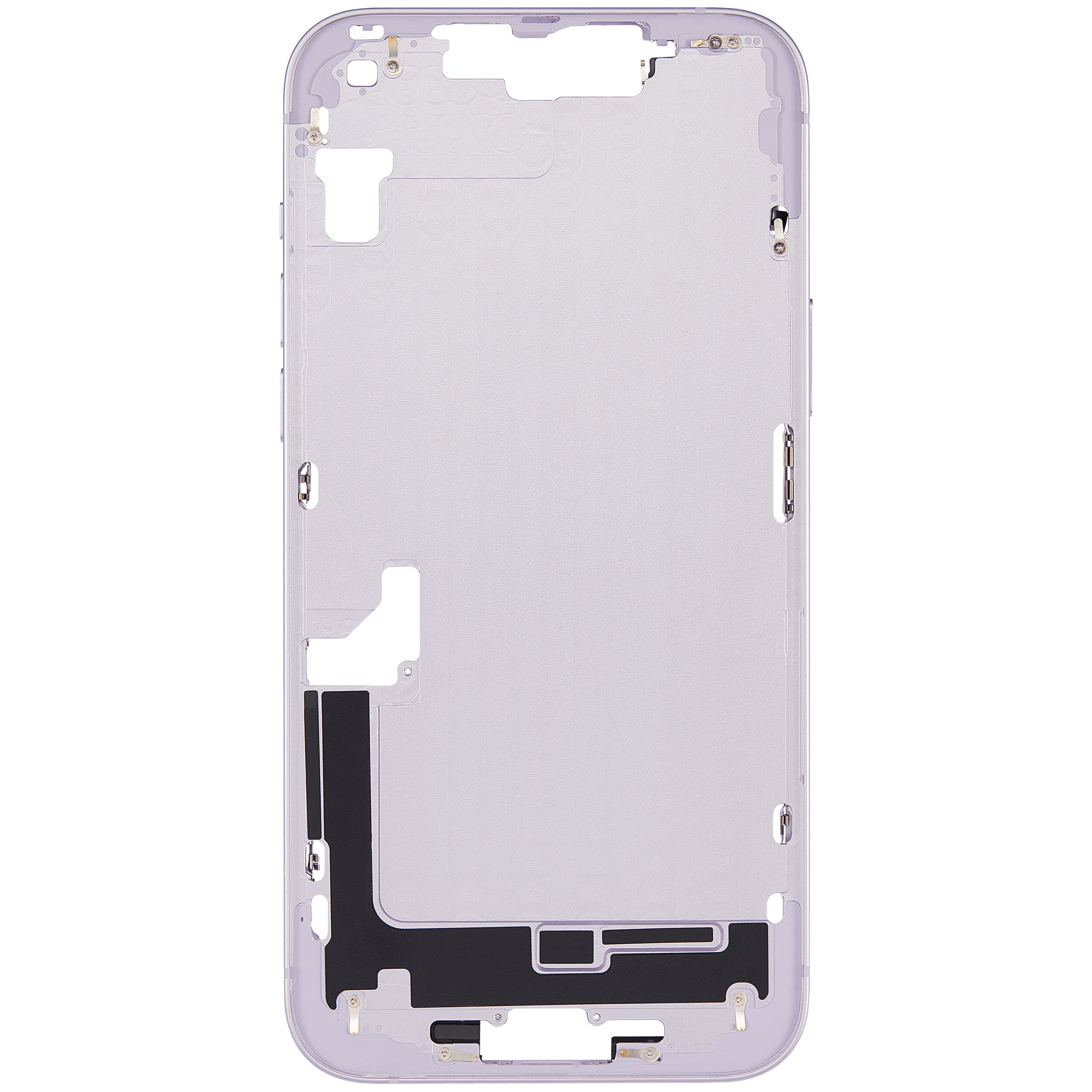 Mittelrahmen mit Kleinteilen für iPhone 14 Plus (EU / globale Version) (Aftermarket Plus) (Purple (Violett)) – Bild 4