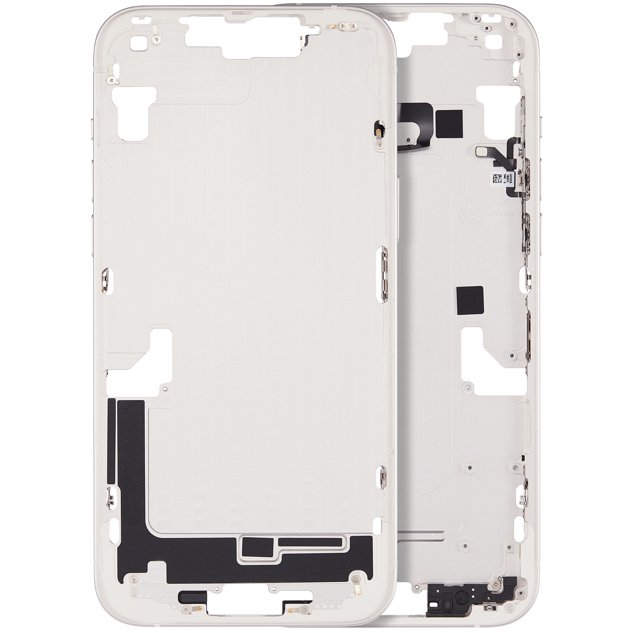Mittelrahmen mit Kleinteilen für iPhone 14 Plus (EU / globale Version) (Aftermarket Plus) (Starlight) – Bild 3
