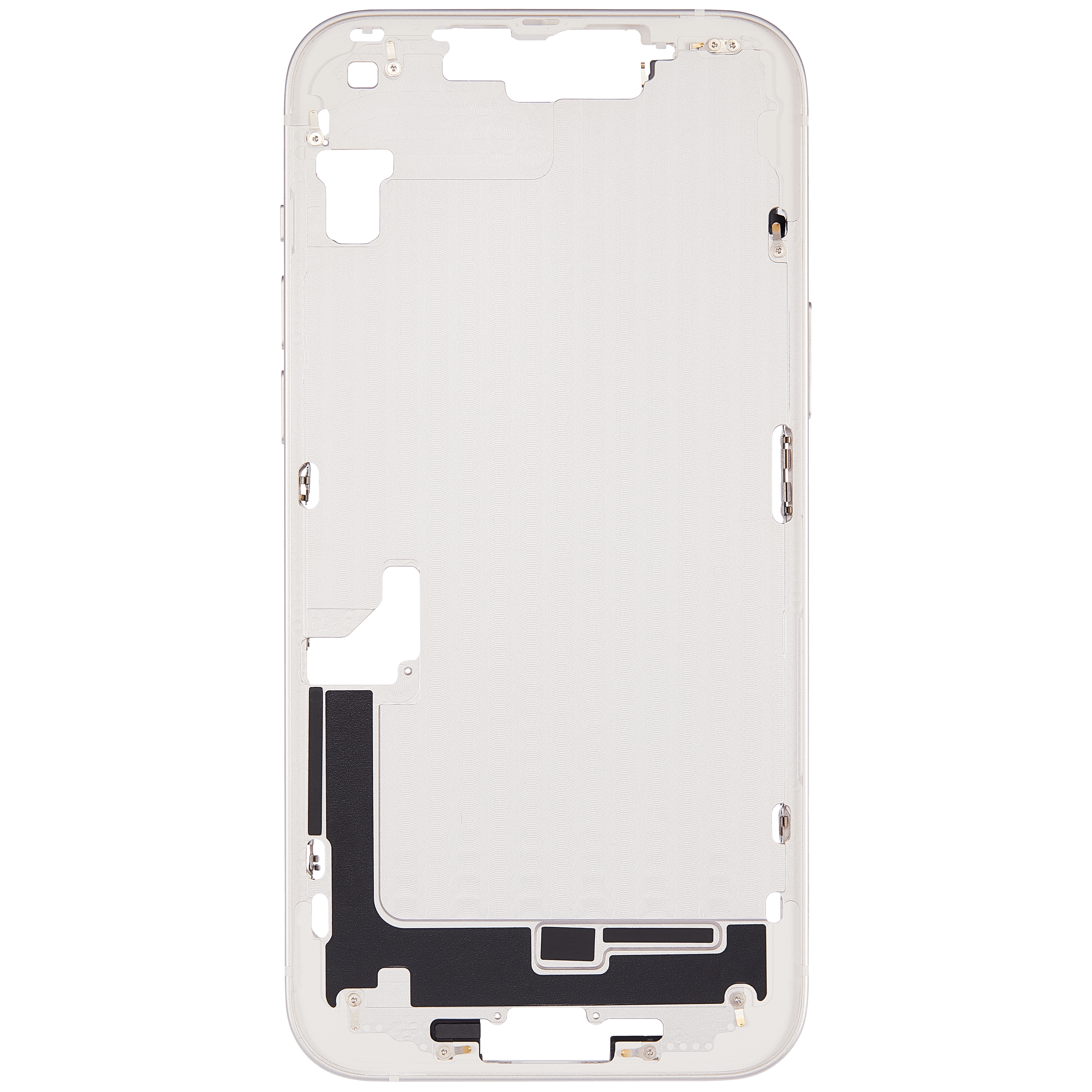 Mittelrahmen mit Kleinteilen für iPhone 14 Plus (EU / globale Version) (Aftermarket Plus) (Starlight) – Bild 4