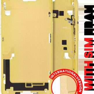 Mittelrahmen mit Kleinteilen für iPhone 14 Plus (EU / globale Version) (Aftermarket Plus) (Yellow)