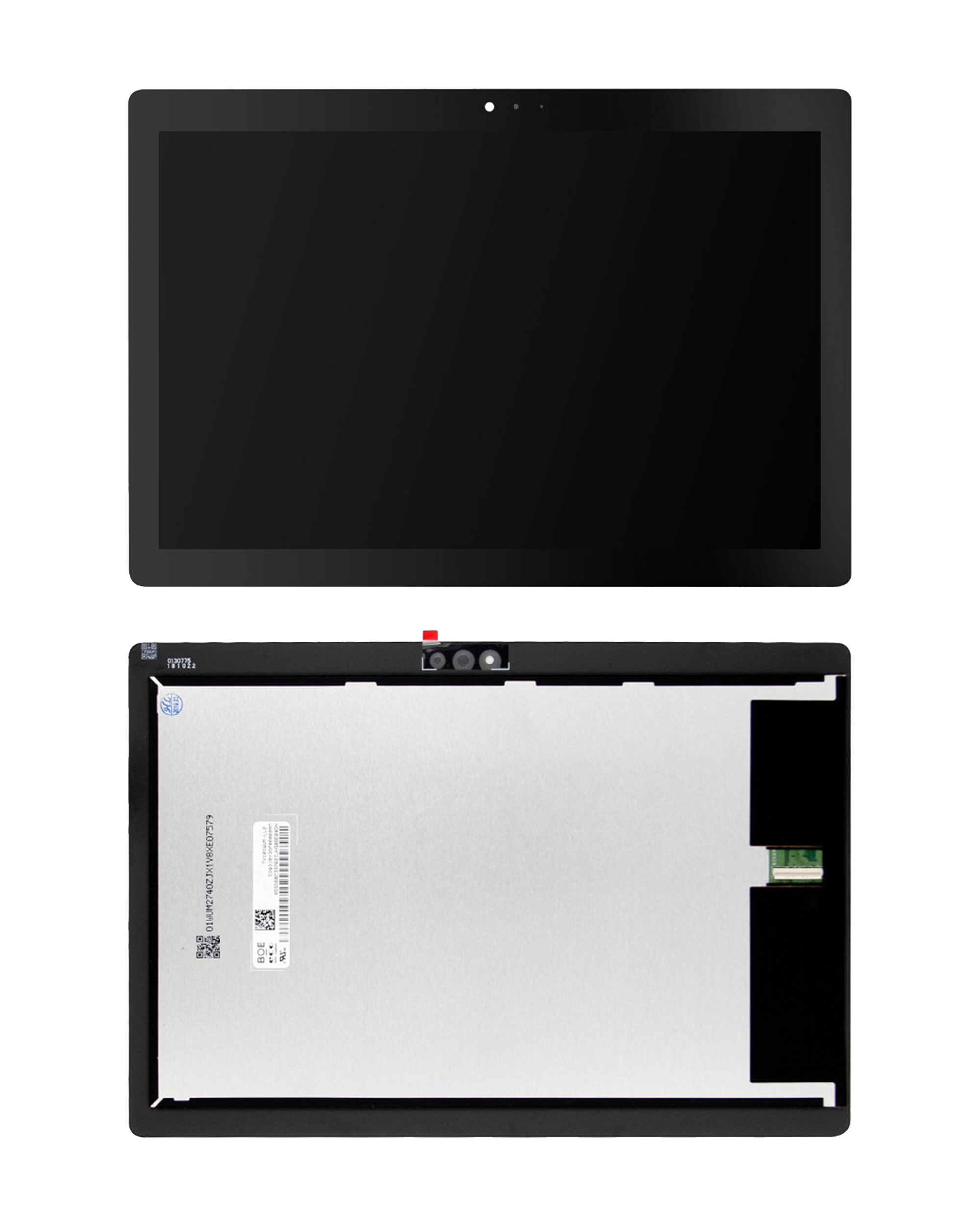 LCD Display ohne Rahmen für Lenovo Tab M10 (X605F / X605FL / X605M) (professionell aufgearbeitet) (Black (Schwarz)) – Bild 3