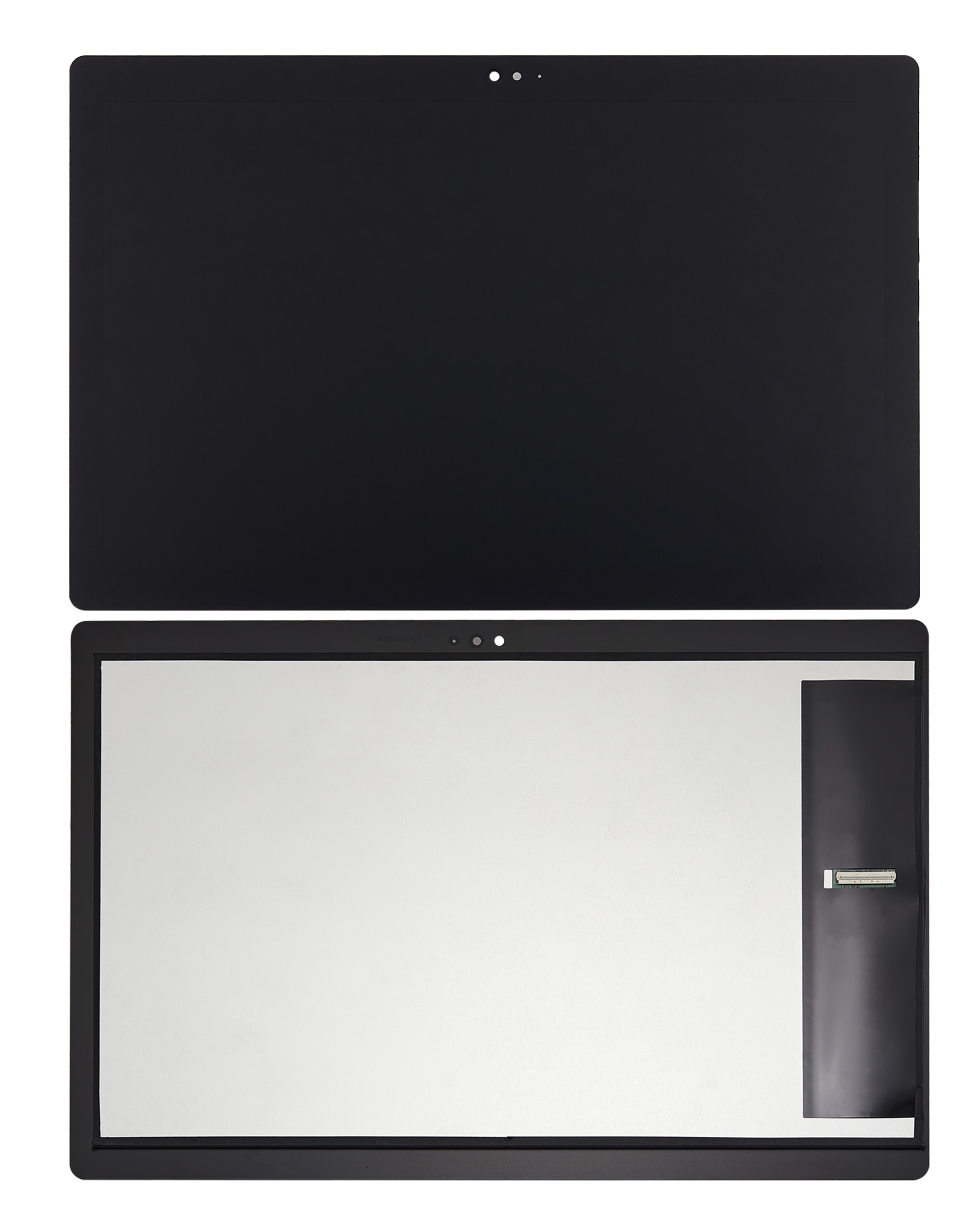 LCD Display ohne Rahmen für Lenovo Tab M10 FHD (X605FC) (professionell aufgearbeitet) (Black (Schwarz)) – Bild 2