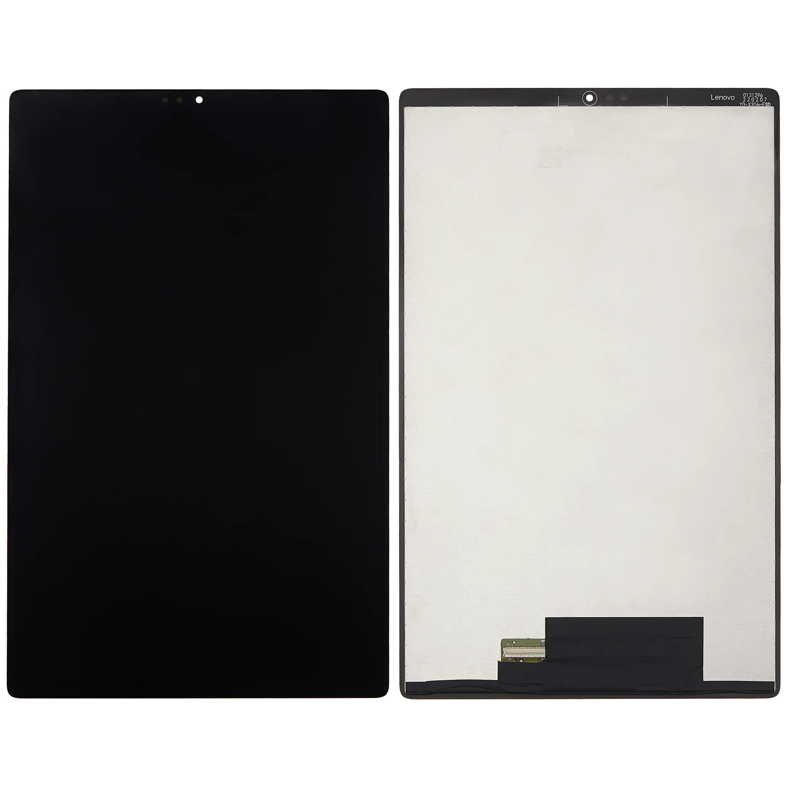 LCD Display ohne Rahmen für Lenovo Tab M10 (TB-X306) (2nd Gen) (HD)(professionell aufgearbeitet) (Black (Schwarz)) – Bild 2