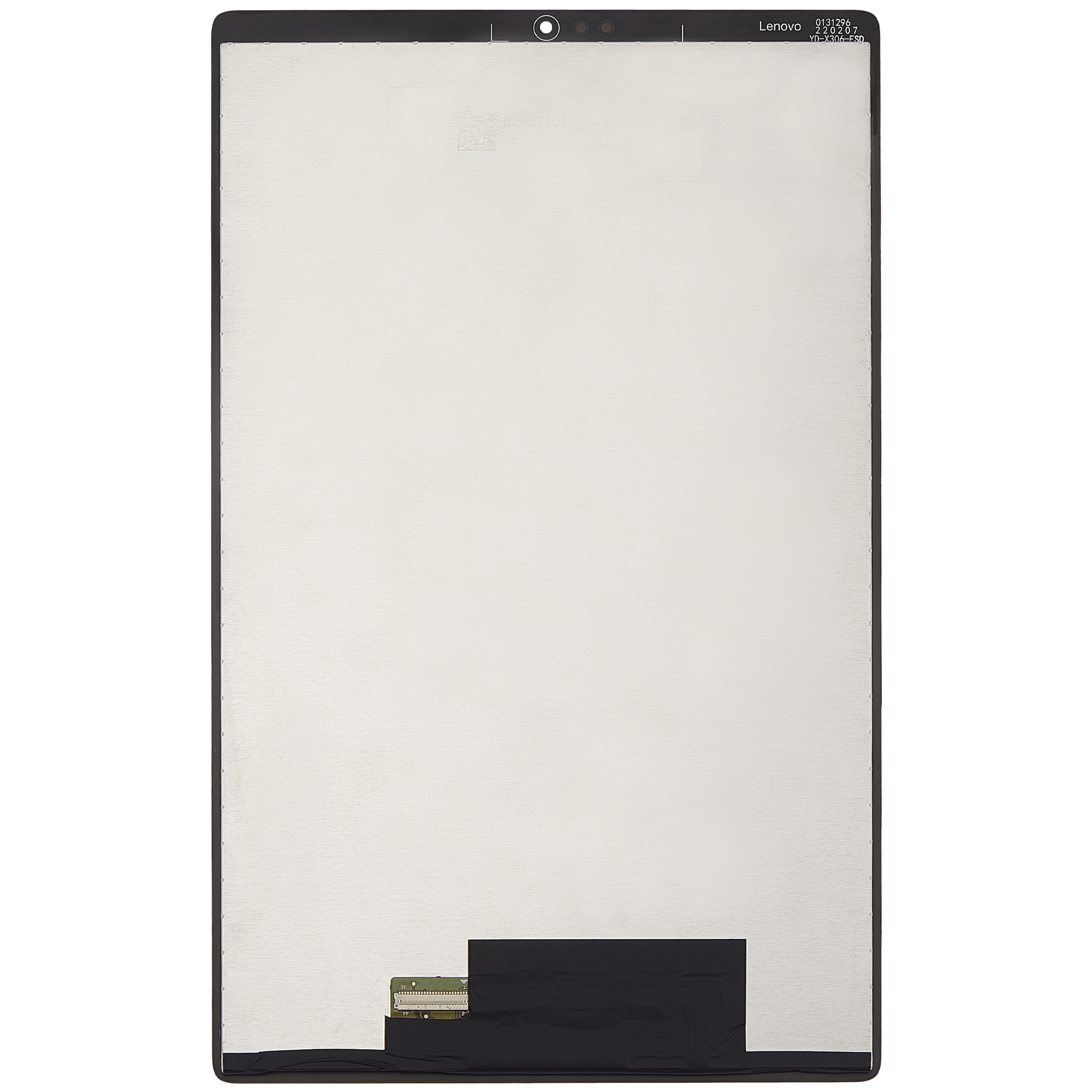 LCD Display ohne Rahmen für Lenovo Tab M10 (TB-X306) (2nd Gen) (HD)(professionell aufgearbeitet) (Black (Schwarz)) – Bild 4