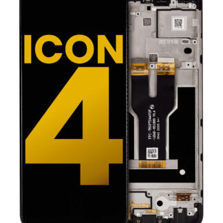 LCD Display mit Rahmen für Cricket Icon 4 (professionell aufgearbeitet)