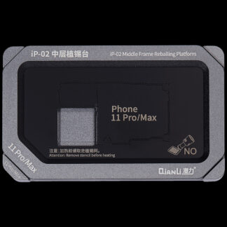 Metal Middle Rahmen Reballing Plattform (IP-02) für iPhone 11 / 11 Pro / 11 Pro Max (Qianli)