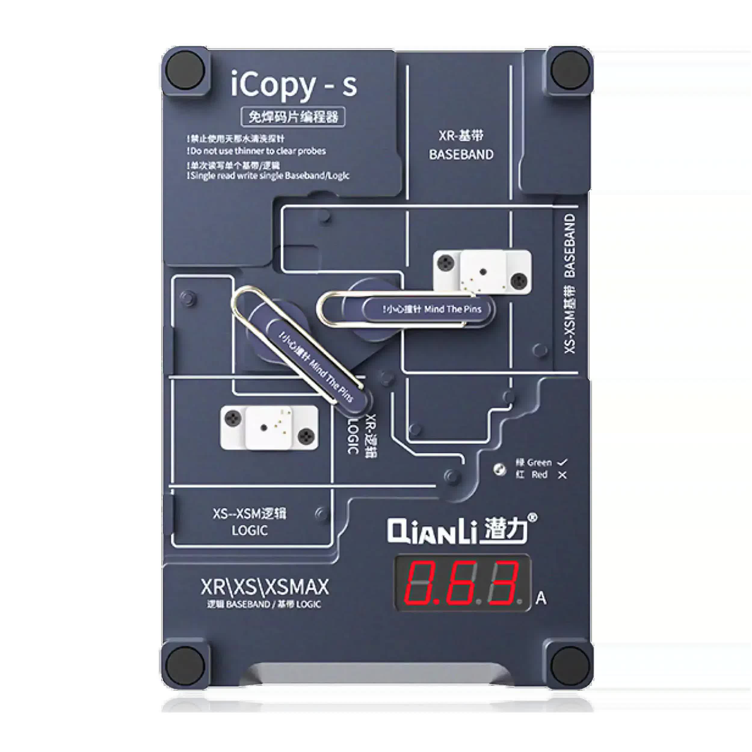 iCopy-S Double Side Chip Test Rahmen für iPhone X / XS / XS Max (Qianli)