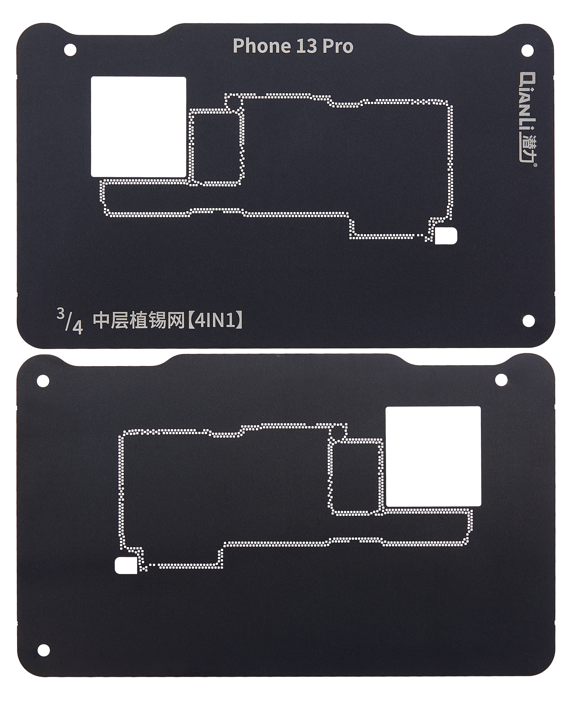 Middle Rahmen Reballing Plattform für iPhone 13 / 13 Mini / 13 Pro / 13 Pro Max (Qianli) – Bild 4