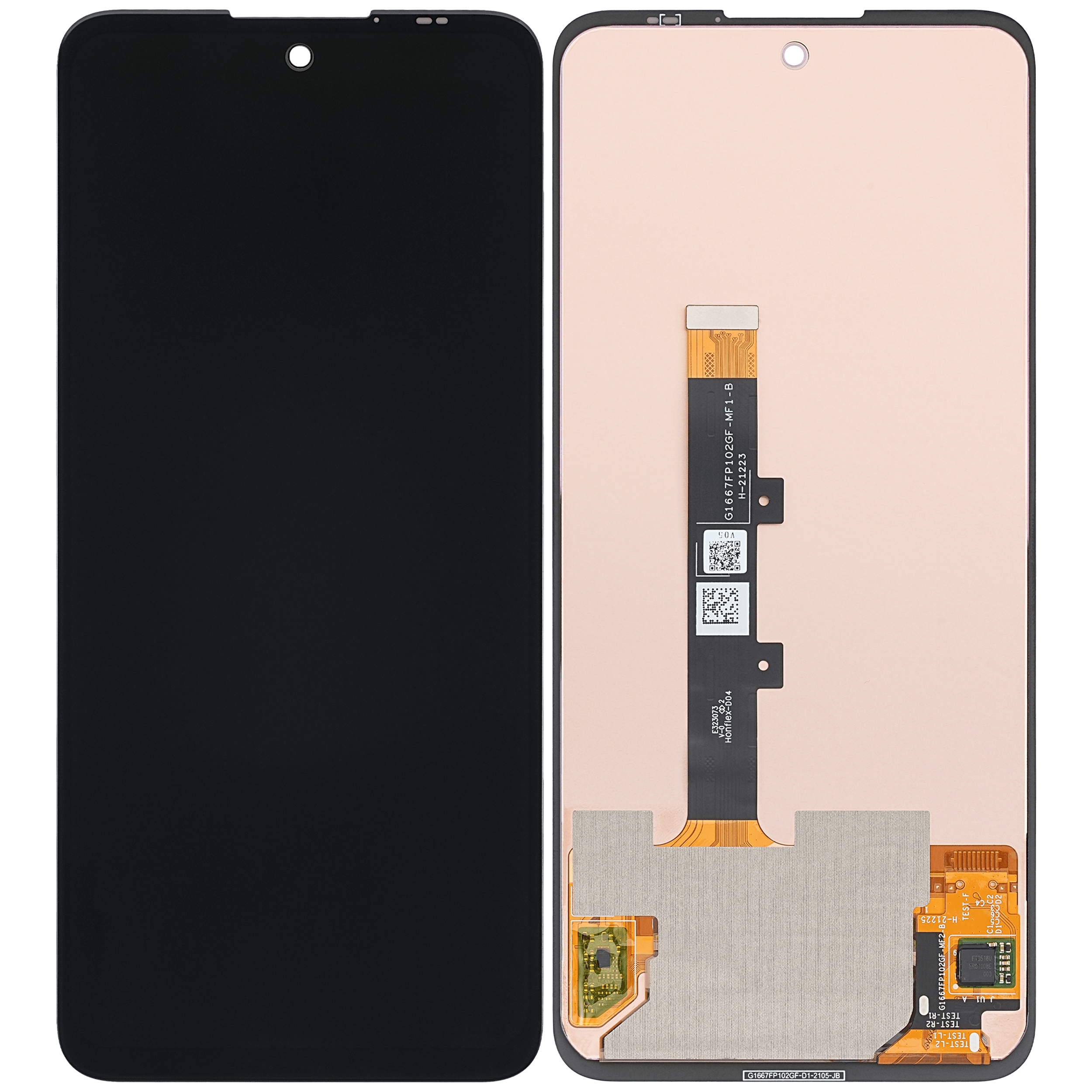 OLED Display ohne Rahmen für Motorola Edge 20 Fusion (XT2139-2 / 2021) / Edge 20 Lite (XT2139-1 / 2021) – Bild 2