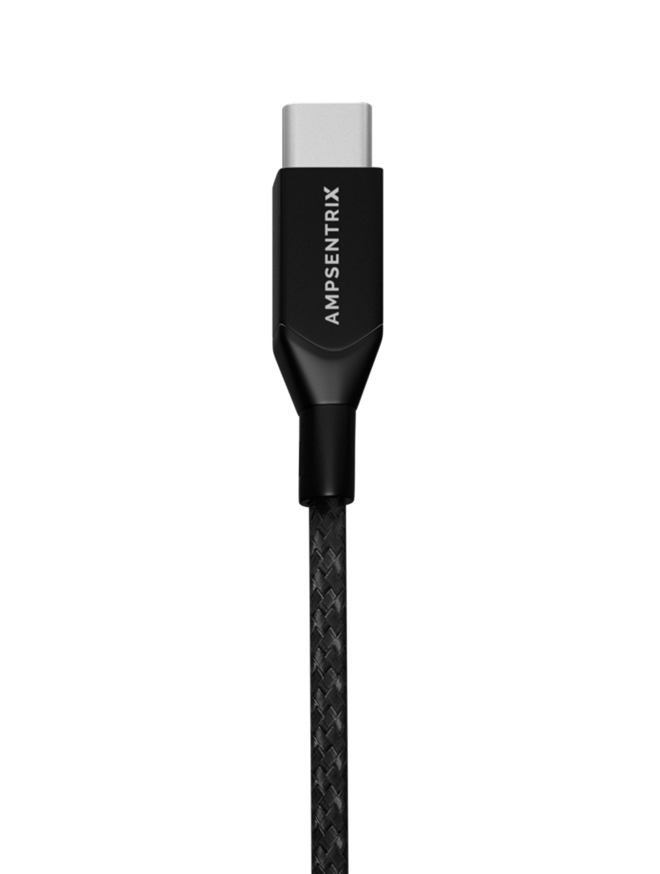 USB Type C To USB Type C Kabel (1 m / 3 ft) (AmpSentrix Infinity) (Black (Schwarz)) – Bild 2