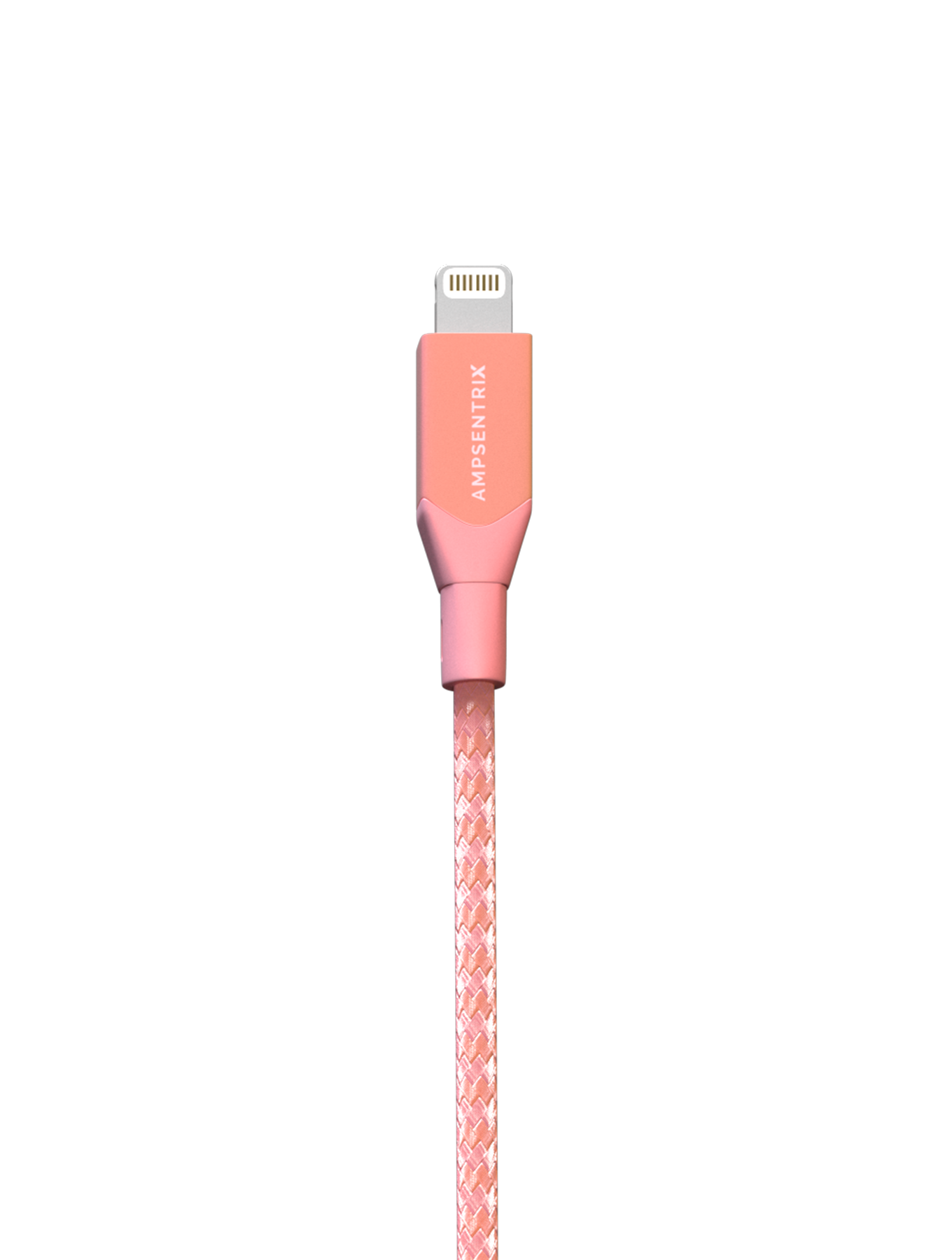 Lightning To USB Type C Kabel (Non-MFI) (1 m / 3 ft) (AmpSentrix Infinity) (Pink (Rosa)) – Bild 4