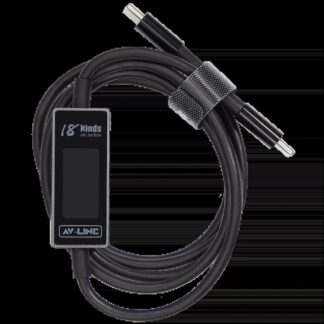 AV Line Pro Fast Power Amp Voltage Diagnostic Kabel (Type-C To Type-C)