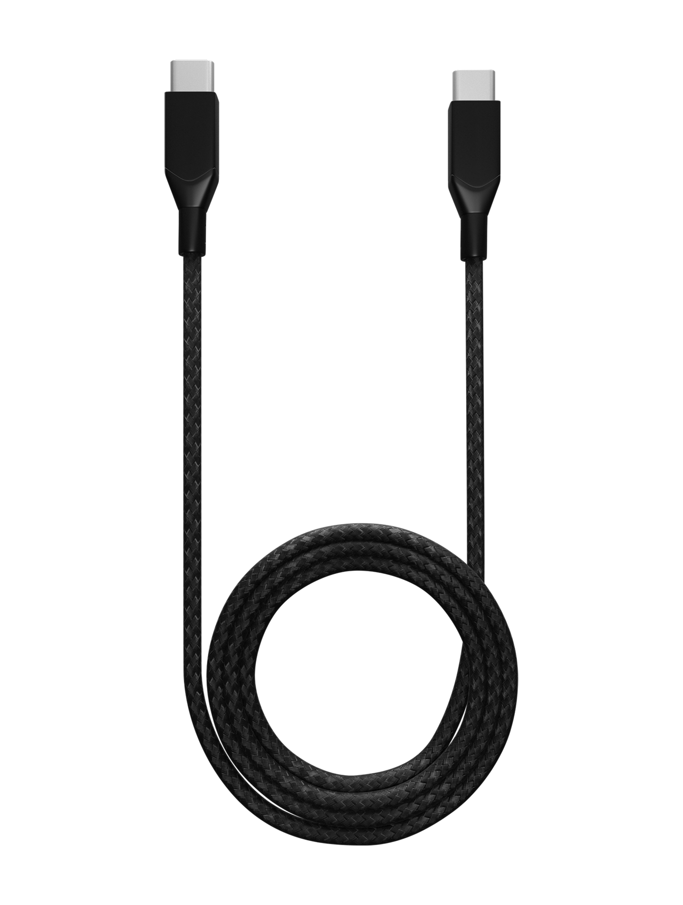 USB Type C To USB Type C Kabel (1.8 m / 6 ft) (AmpSentrix Infinity) (Black (Schwarz)) – Bild 2
