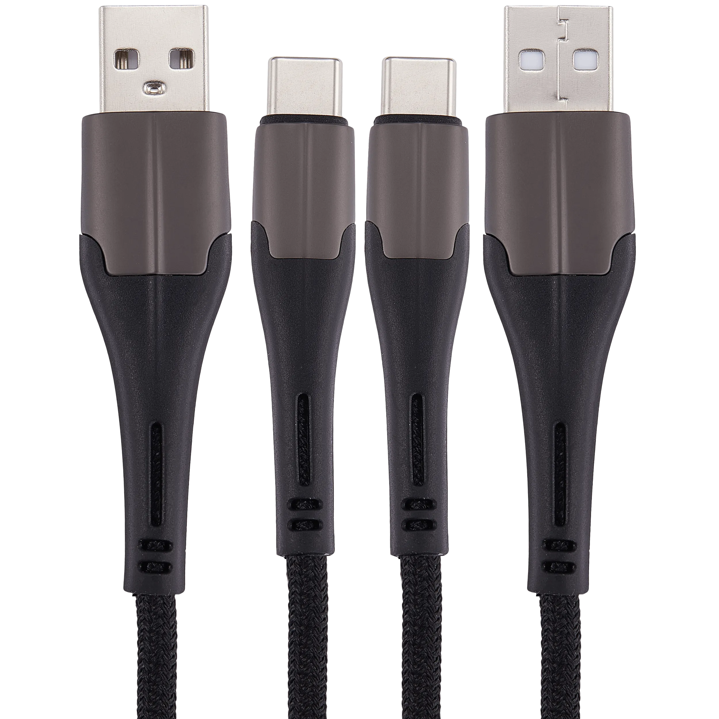USB Type C To USB Type A Kabel (1.8 m / 6 ft) (AmpSentrix Alpha) (Black (Schwarz)) – Bild 2