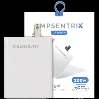 AmpSentrix 100W 4-Port (USB-C + USB-A)
