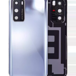 Rückdeckelglas mit Kameraglas für Huawei P40 (Silver Frost)