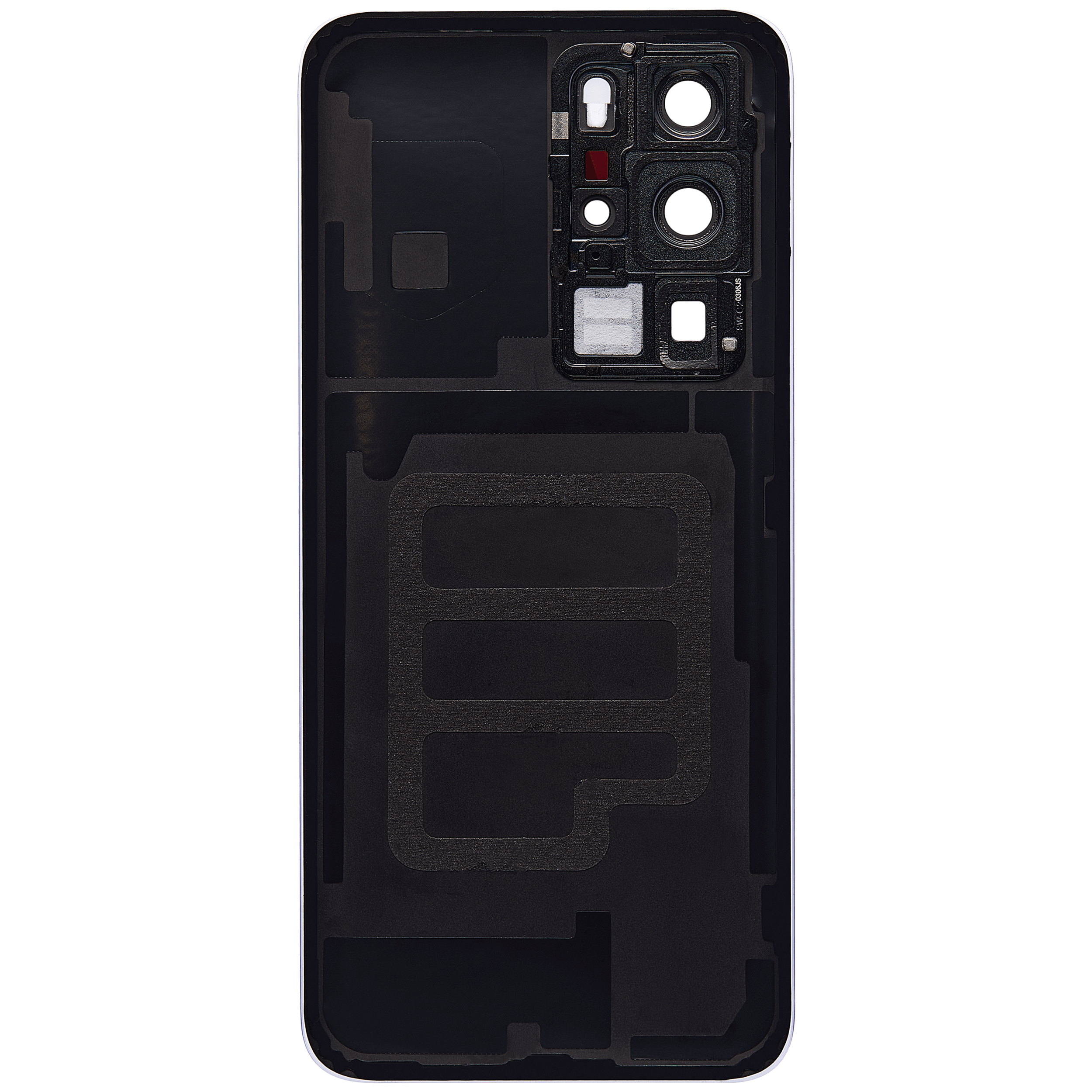 Rückdeckelglas mit Kameraglas für Huawei P40 Pro (Deep Sea Blue) – Bild 4
