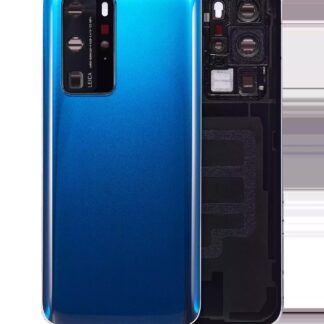 Rückdeckelglas mit Kameraglas für Huawei P40 Pro (Deep Sea Blue)