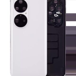 Rückdeckelglas mit Kameraglas für Huawei P50 Pro (Pearl White)