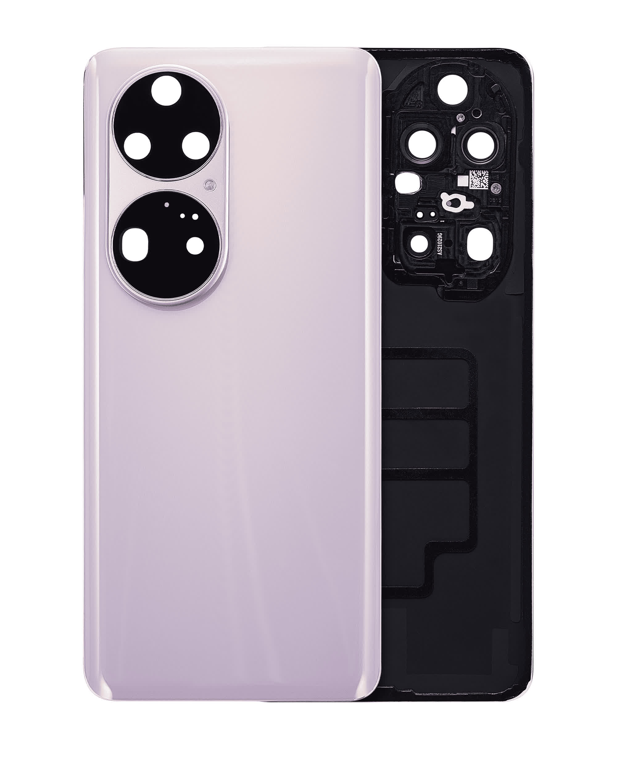 Rückdeckelglas mit Kameraglas für Huawei P50 Pro (Charm Pink)
