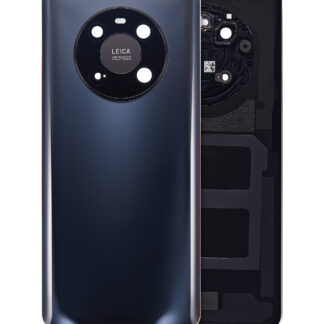Rückdeckelglas mit Kameraglas für Huawei Mate 40 (Black (Schwarz))