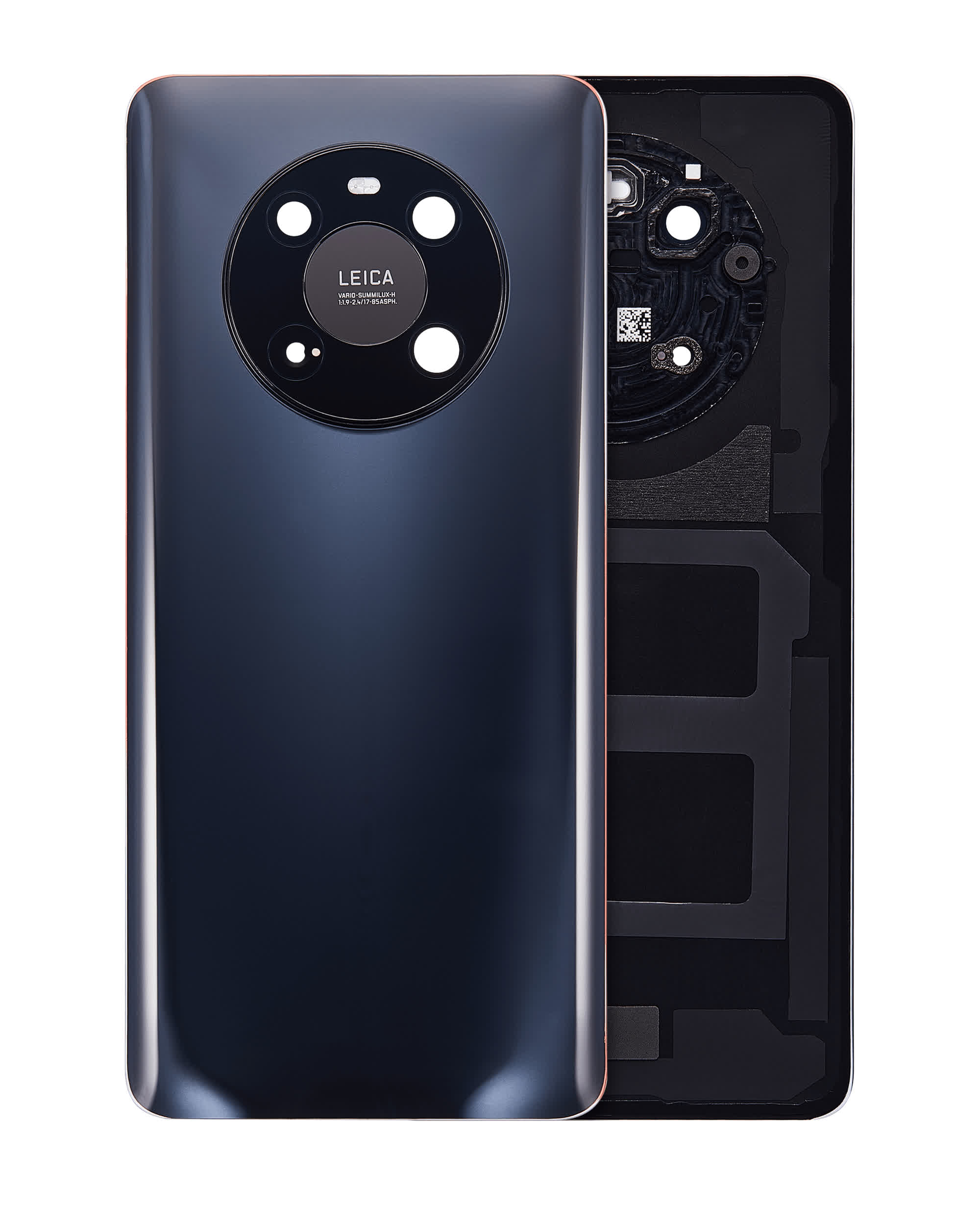 Rückdeckelglas mit Kameraglas für Huawei Mate 40 (Black (Schwarz))