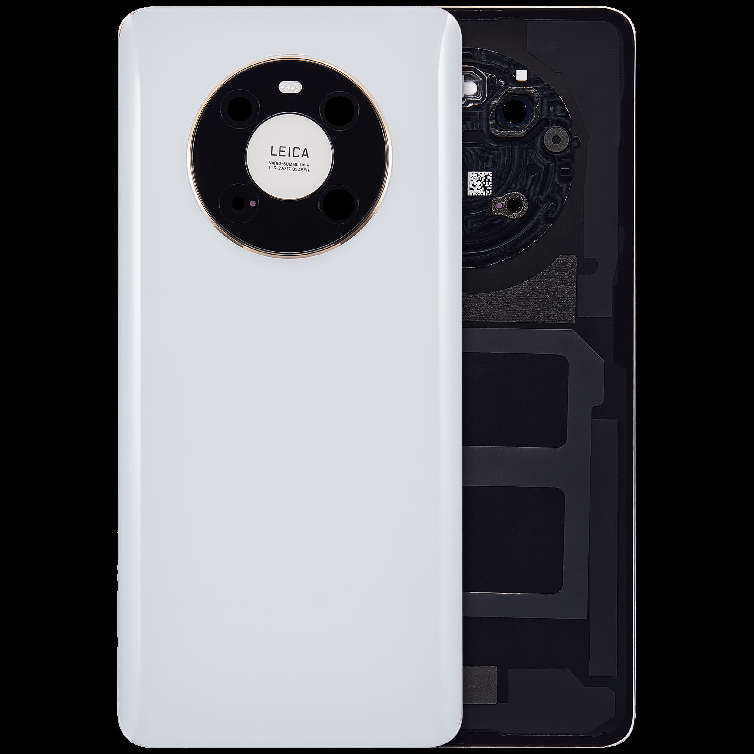 Rückdeckelglas mit Kameraglas für Huawei Mate 40 (White (Weiß))