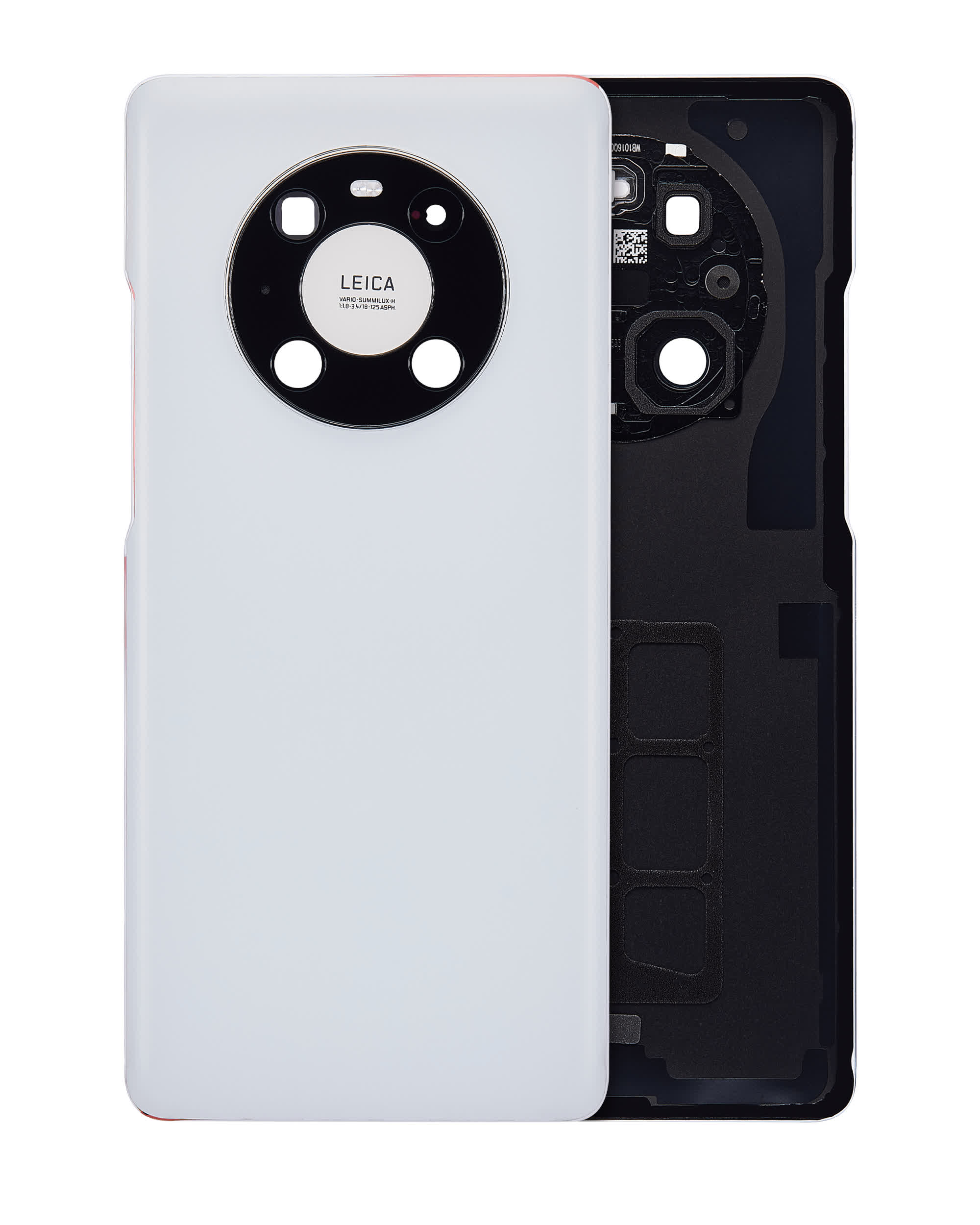 Rückdeckelglas mit Kameraglas für Huawei Mate 40 Pro (Matte White)