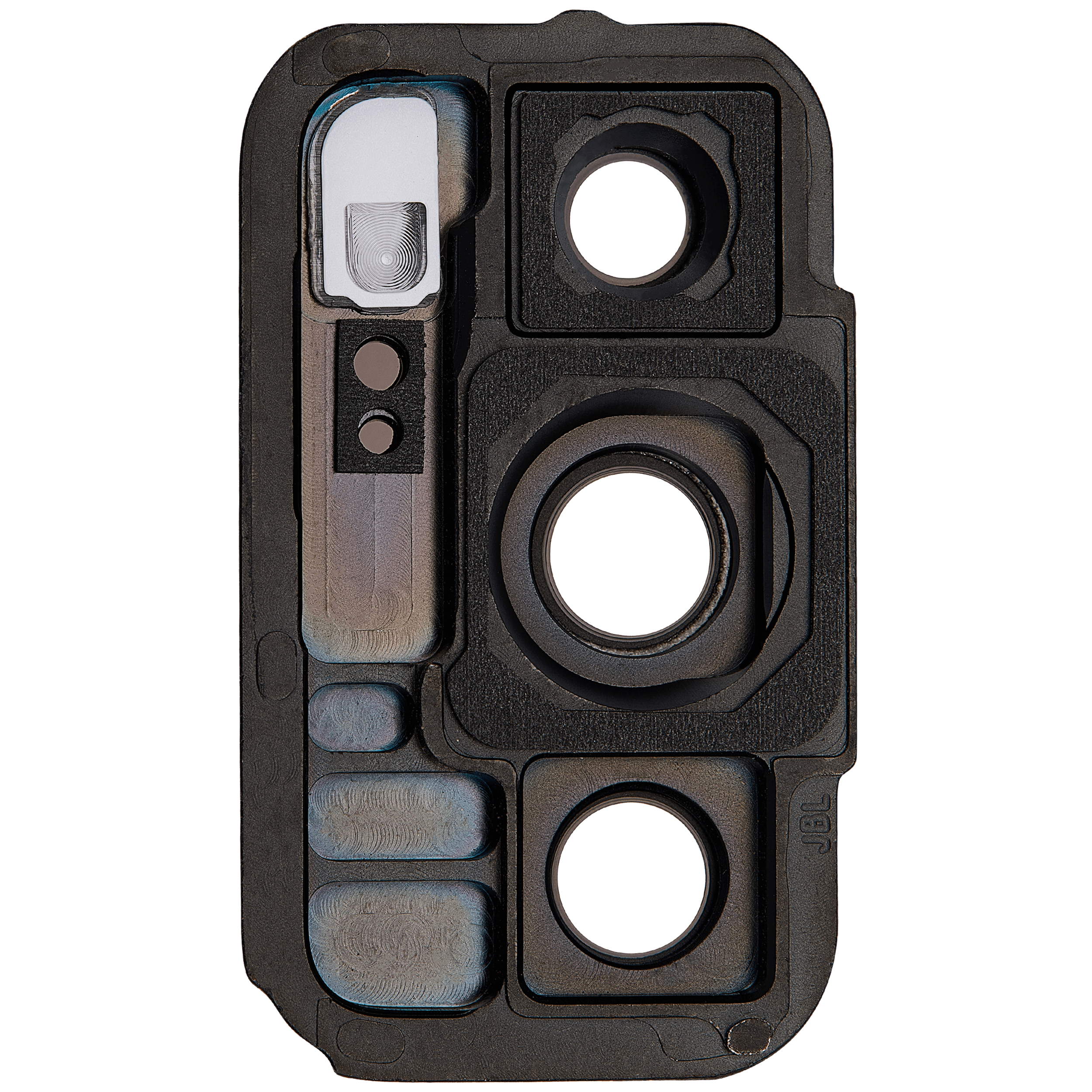 Rückkamera-Glas mit Halterung für Huawei P40 (Black (Schwarz)) – Bild 3