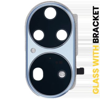 Rückkamera-Glas mit Halterung für Huawei P50 Pro (Blue (Blau))