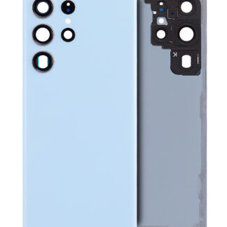Rückdeckelglas mit Kameraglas für Samsung Galaxy S23 Ultra 5G (Service Pack) (Sky Blue)