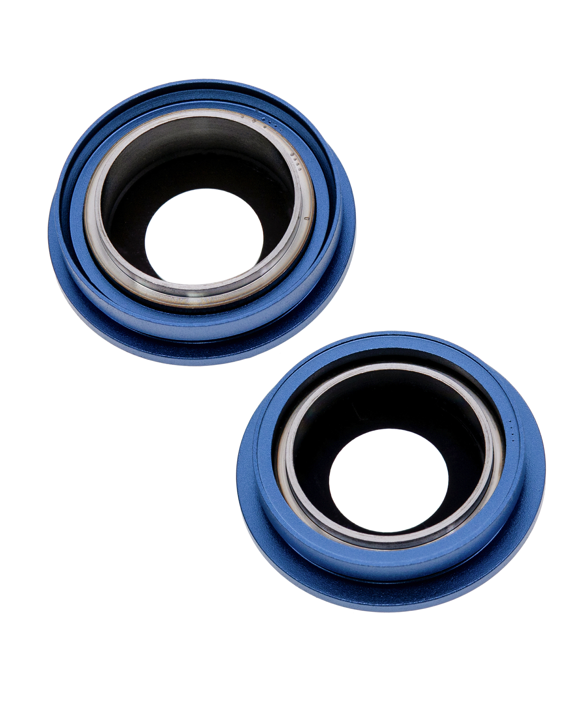 Rückkamera-Glas mit Halterung und Blende für iPhone 13 / 13 Mini (2-teiliges Set) (Aftermarket Plus) (Blue (Blau)) – Bild 4