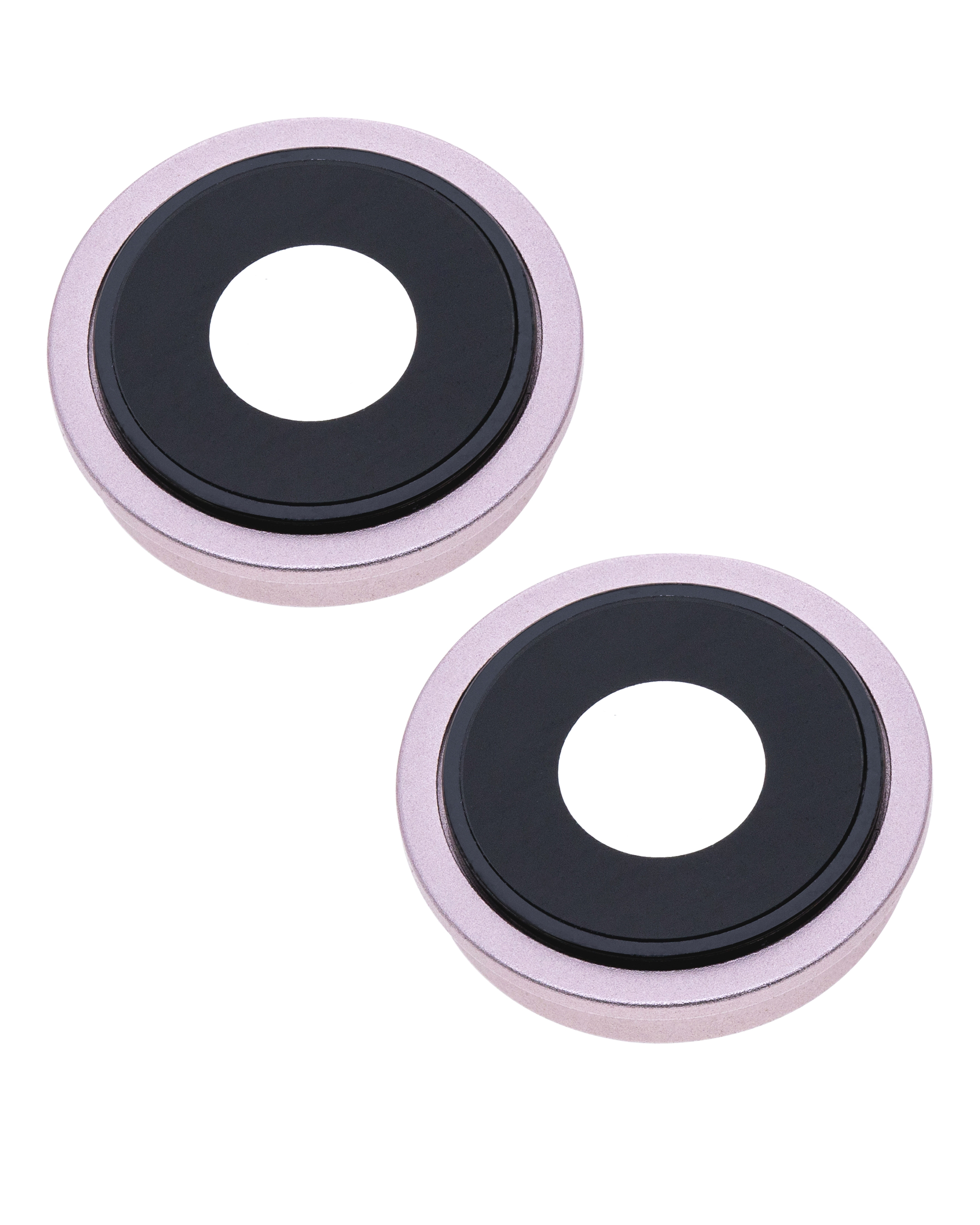 Rückkamera-Glas mit Halterung und Blende für iPhone 13 / 13 Mini (2-teiliges Set) (Aftermarket Plus) (Pink (Rosa)) – Bild 3