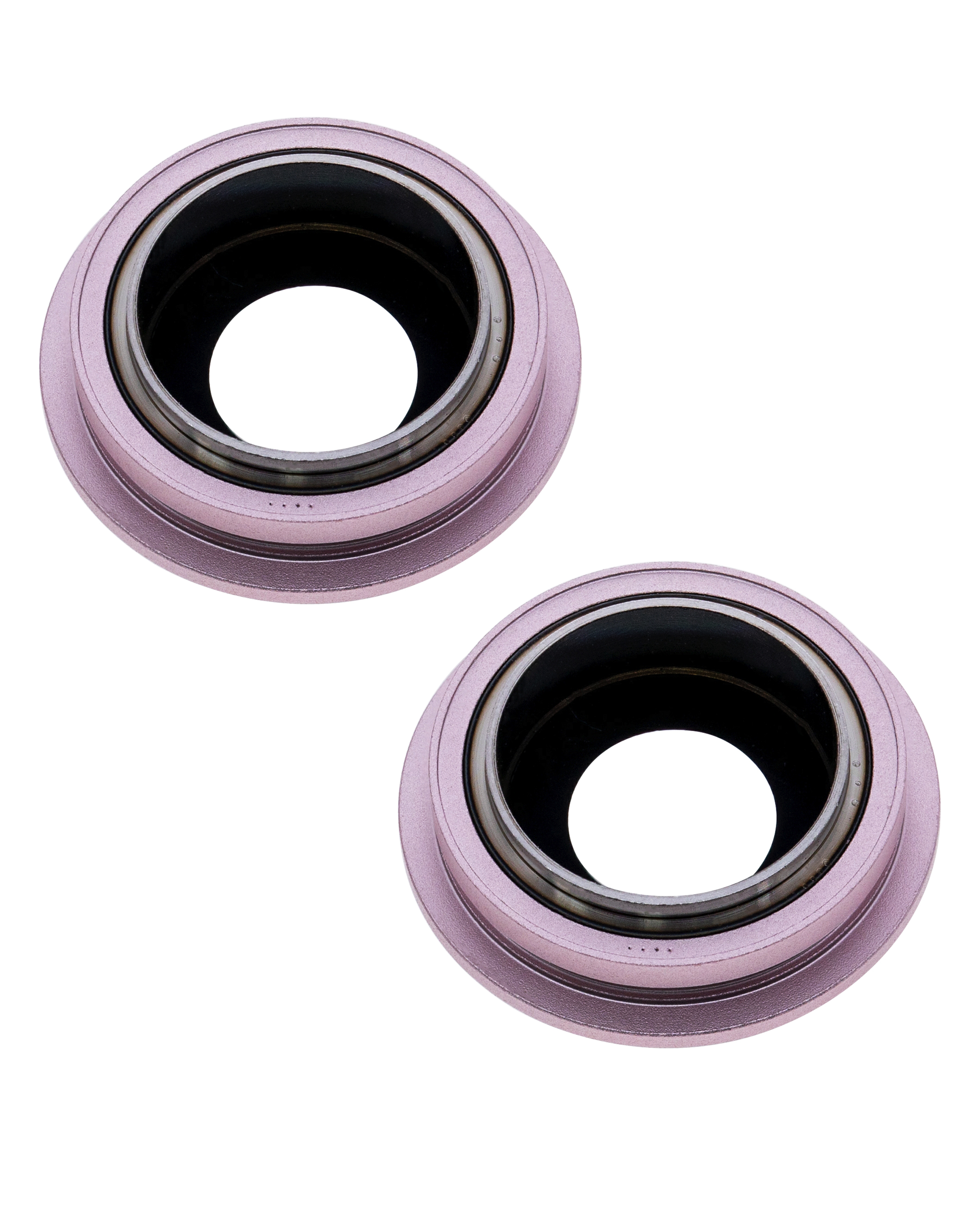 Rückkamera-Glas mit Halterung und Blende für iPhone 13 / 13 Mini (2-teiliges Set) (Aftermarket Plus) (Pink (Rosa)) – Bild 4