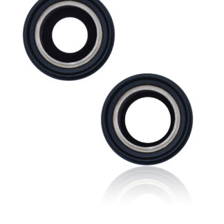 Rückkamera-Glas mit Halterung und Blende für iPhone 13 / 13 Mini (2-teiliges Set) (Aftermarket Plus) (Midnight)
